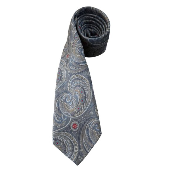 Jos. A. Bank Reserve Collection Mens 100% Silk Necktie Paisley Pattern - Picture 1 of 6